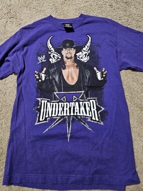 WWE Purple Undertaker Graphic Tee